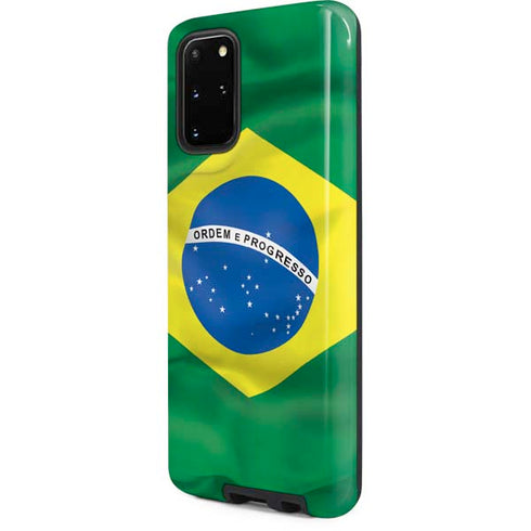 Brazil Flag Galaxy S20 Plus Pro Case